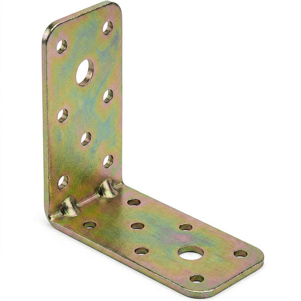 MINUTEX Piastra Giunzione Piegata Rinforzata MM 40X90X2,5 Zincata